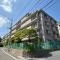 【東京都/調布市柴崎】ライオンズヒルズ調布つつじヶ丘弐番館 外観：南向きバルコニーで前面遮蔽物なく陽当り良好です