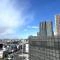 【神奈川県/川崎市中原区中丸子】クレッセント武蔵小杉グランデイズ弐番館 共用廊下からは広がりのある景色をご覧いただけます