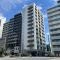 【東京都/江東区亀戸】Brillia亀戸 外観：アースカラーを基調とし、街並みになじむファサード
