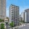 【大阪府/大阪市北区松ケ枝町】ヴィルヌーブ松ヶ枝町 前面建物とは距離があり、採光・通風が確保されています。是非、実際の陽当りなど、現地でご確認ください。