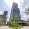 【大阪府/大阪市北区大淀南】グランドメゾン新梅田タワーTHE CLUB RESIDENCE 外観：積水ハウス・三菱地所レジデンス他分譲のタワーマンション。18階部分、南・東向き角住戸。眺望良好です。