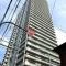 【大阪府/大阪市西区新町】ライオンズマンション大阪スカイタワー 外観：鴻池組施工・大京分譲、地上35階建てタワーマンションの26階部分。オール電化の住まいです。