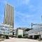 【神奈川県/川崎市中原区小杉町】エクラスタワー武蔵小杉 外観：東急東横線「武蔵小杉」駅直結・徒歩1分。雨天時も傘を使わずに買物施設や図書館などを利用できます。