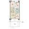 【東京都/国分寺市東恋ヶ窪】ジオ国分寺 間取り図