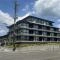【京都府/京都市左京区松ケ崎小竹薮町】ブリリア京都松ヶ崎 外観：2021年11月築、総戸数109戸のマンション。叡山電鉄「修学院」駅まで徒歩3分の立地です。