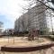 【千葉県/松戸市新松戸】サンライトパストラル六番街 敷地内公園。A棟・B棟の間にあります