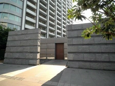 東京ツインパークス マンション敷地入口