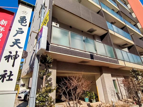 シティインデックス亀戸 駐車場入口