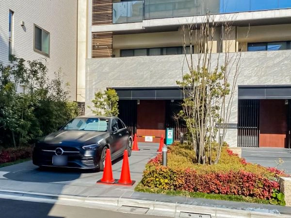 シエリア蔵前 敷地内