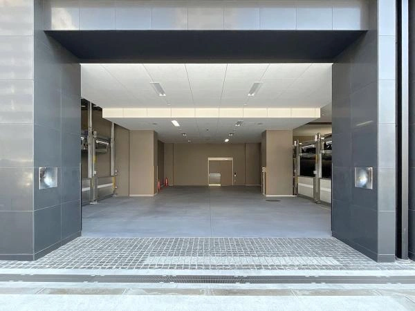 ジオ四天王寺一丁目 駐車場入り口