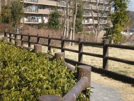 ルクサージュあおば山の手台 敷地内