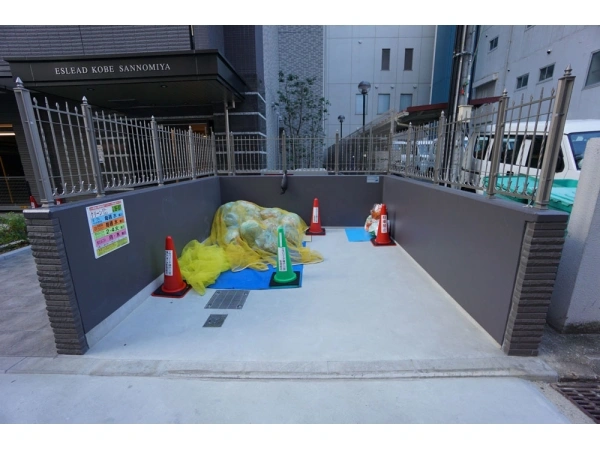 エスリード神戸三宮 ゴミ置き場