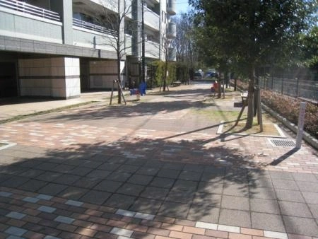 レクセルプライム初石レジデンス 敷地内