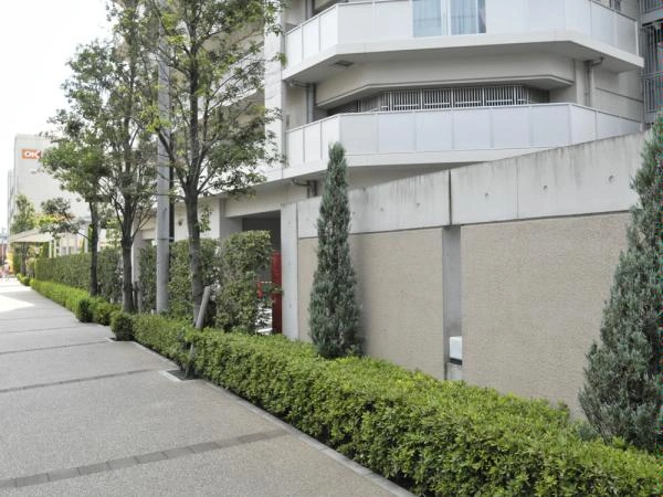 ソルクレスト川口ザ・タワー 敷地内