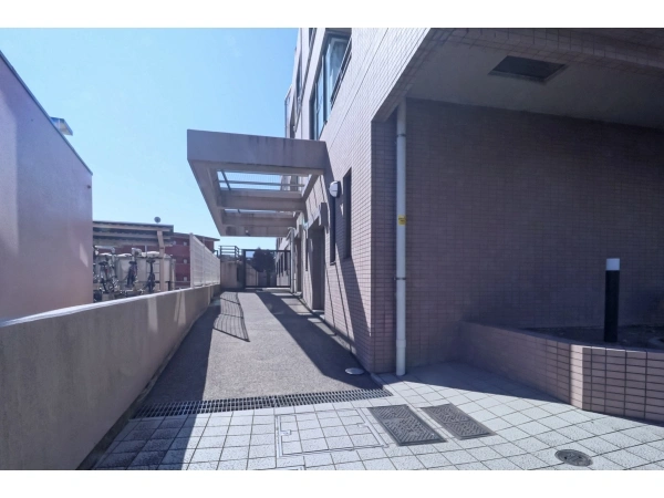 あざみ野スカイマンション 敷地内