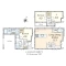 【東京都/江戸川区東松本】江戸川区東松本2丁目　新築戸建 間取り図