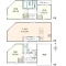 【神奈川県/川崎市川崎区中島】川崎区中島2丁目　戸建て 間取り図
