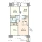 【東京都/北区田端新町】コスモ田端ロイヤルフォルム 間取り図