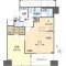 【大阪府/大阪市福島区福島】クレヴィアタワー中之島 間取り図