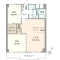 【大阪府/大阪市西区本田】ルックハイツ本田 間取り図