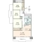 【大阪府/大阪市城東区森之宮】森之宮パークサイドコーポ 間取り図