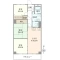 【大阪府/枚方市三矢町】メゾン枚方リバーサイド 間取り図