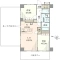【東京都/日野市万願寺】パレステージ高幡不動 間取り図