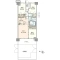 【東京都/東大和市桜が丘】オハナ玉川上水ガーデニア 間取り図