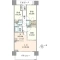 【東京都/江東区東砂】クレストフォルム東大島ブライトコート 間取り図