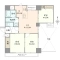 【京都府/京都市中京区新町通錦小路下る】フィエルテ四条烏丸シュッド 間取り図