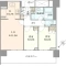 【東京都/中央区晴海】HARUMI FLAG SUN VILLAGE　D棟 間取り図