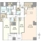 【東京都/港区三田】三田ガーデンヒルズ パークマンション 間取り図