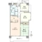 【東京都/府中市若松町】サンヴェール府中の森 間取り図
