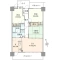 【大阪府/枚方市田口山】ダイアパレス枚方山田池公園 間取り図