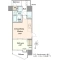 【東京都/千代田区岩本町】ヴァースクレイシアIDZ千代田岩本町 間取り図