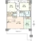 【京都府/京都市中京区富小路通御池下る】コスモシティ御池富小路 間取り図