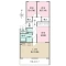【大阪府/豊中市東泉丘】イトーピア桃山台マンション 間取り図