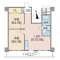 【東京都/足立区大谷田】亀有ダイヤモンドマンション 間取り図