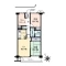 【東京都/足立区千住桜木】コスモ町屋 間取り図