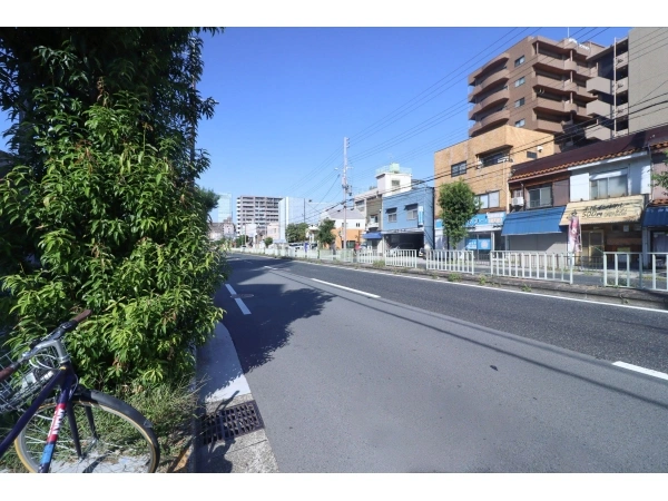 ユニハイム阿倍野晴明丘  前面道路