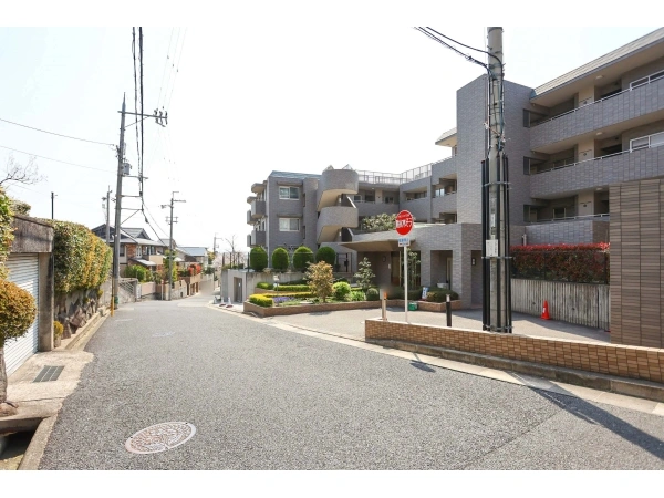 ジオ雲雀丘アクティオ 前面道路