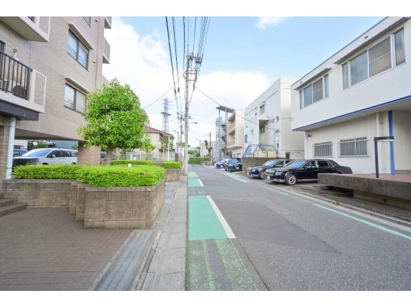 コスモ戸田公園グレイスフォルム 前面道路