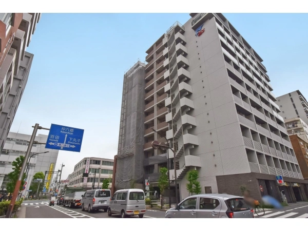 コンシェリア蒲田クロッシア 前面道路