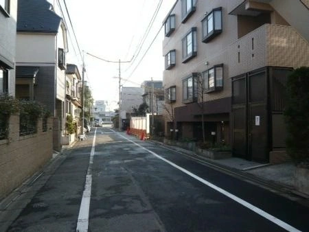 マイキャッスル学芸大学III 前面道路