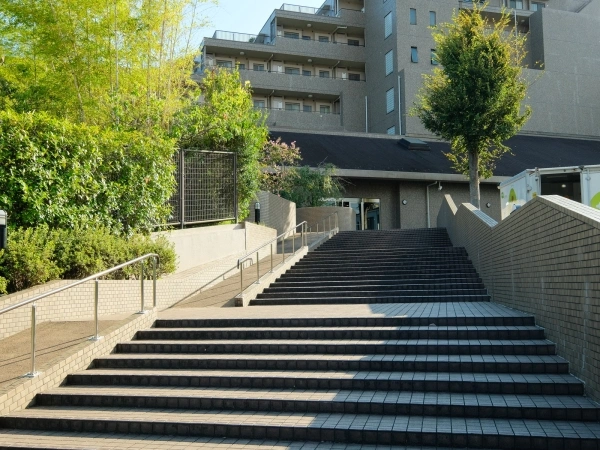 グリーンテラス百草園 アプローチ