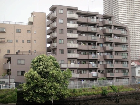 月島パインマンション 外観