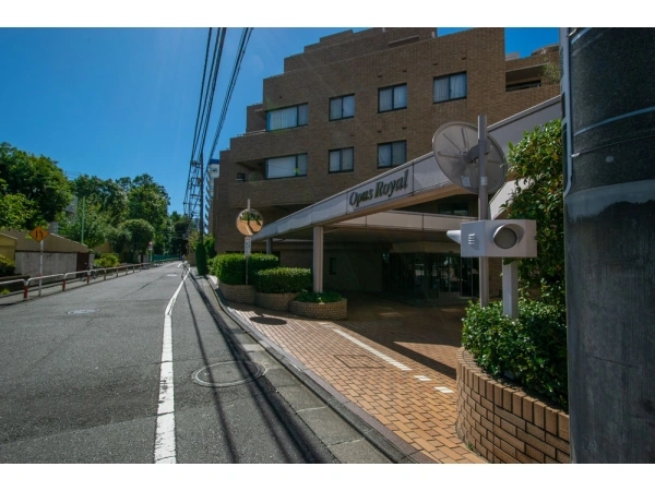 オパスロイヤル 前面道路