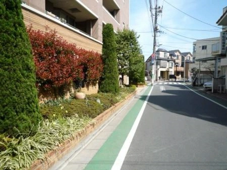 ライオンズグローベルス石神井公園 前面道路