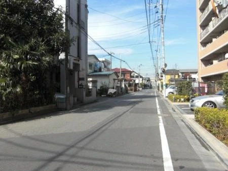 バームステージ北柏ヴィエント 前面道路