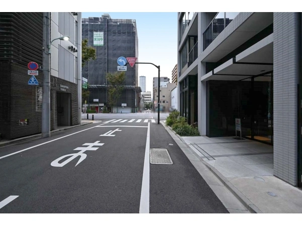 日本橋浜町ダイヤレジデンス 前面道路